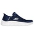 Skechers Slip-ins: GO WALK Flex - Grand Entry, NAVY / BLANCO, full