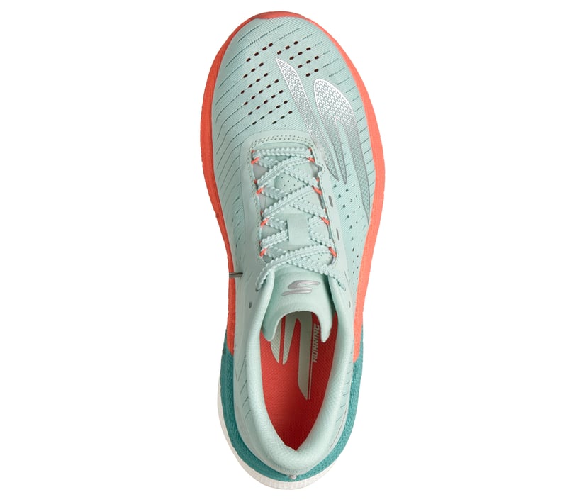 Skechers Aero Razor, TURQUESA / CORAL, fullimage number 1